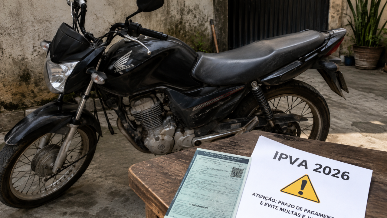 Transferência de moto em 2026: o detalhe que pode fazer o dono perder a isenção do IPVA