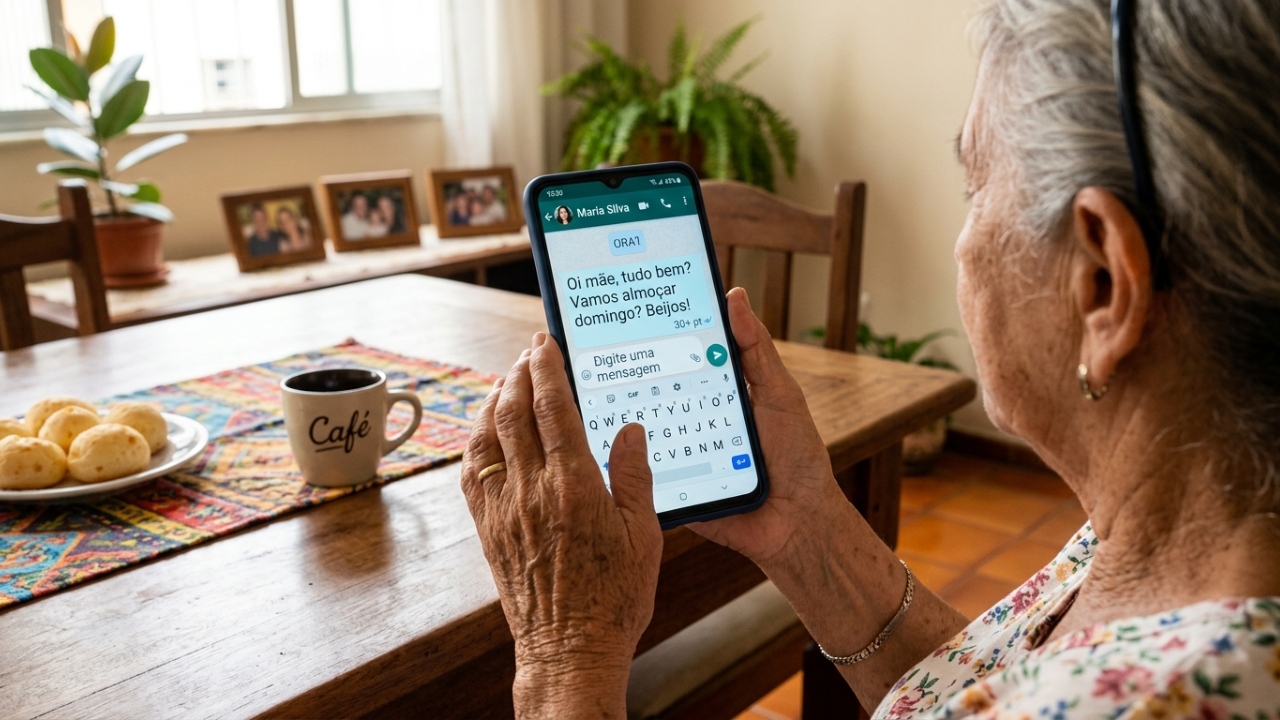 Como aumentar a letra do WhatsApp em 4 toques: o ajuste que poucos idosos conhecem