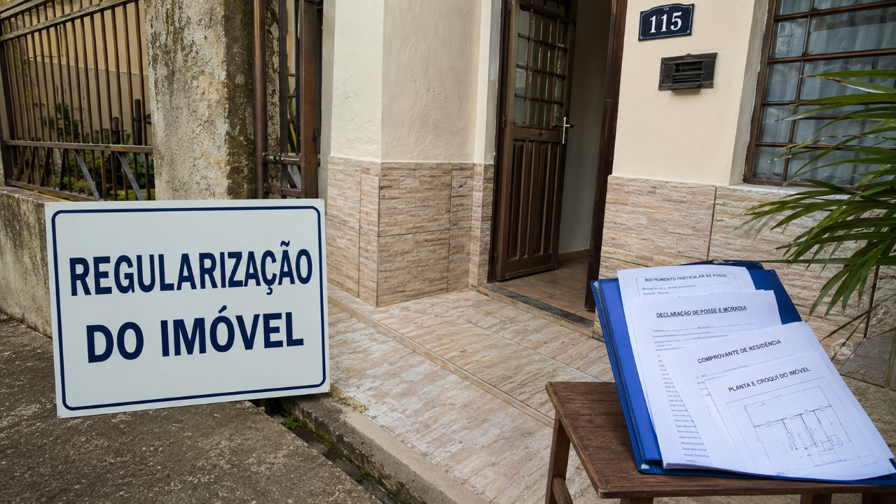 Usucapião em cartório pode regularizar imóvel, mas morar por anos não garante a propriedade