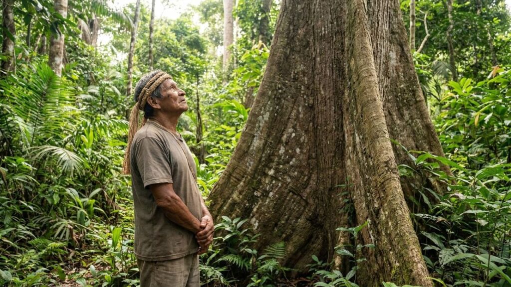 Provérbio indígena do dia: “A terra não pertence ao homem, é o homem que pertence à terra, e quem esquece isso perde o chão antes de perder o caminho”. Lições sobre natureza, humildade e por que viver sem conexão deixa a alma cansada