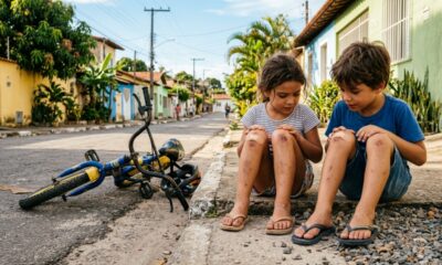 Se você lembra dos joelhos ralados, sua infância teve rua, aventura e coragem