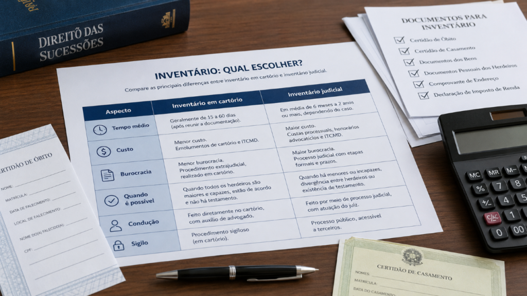 Inventário extrajudicial 2026: a mudança que pode economizar até R$ 50 mil para famílias