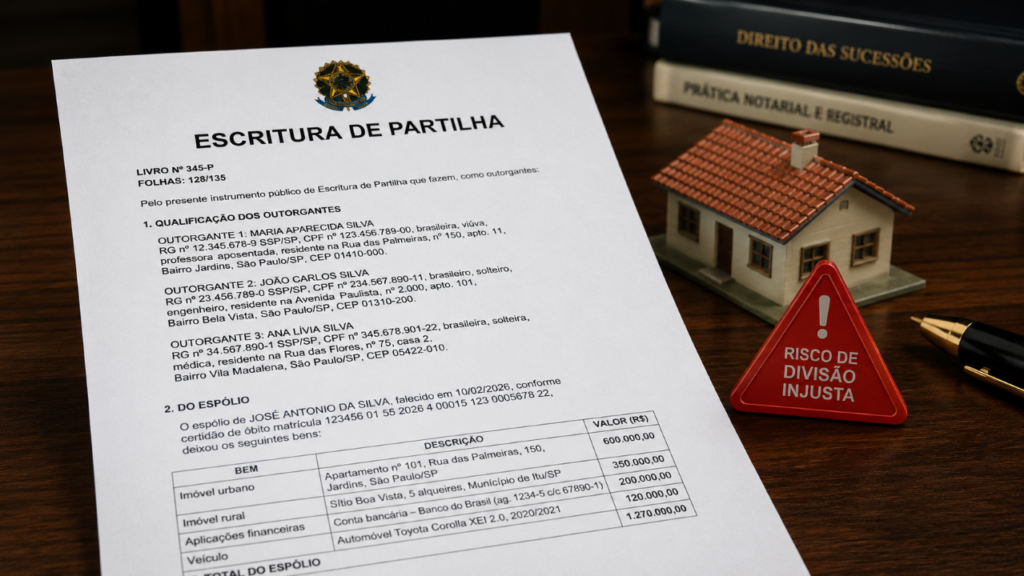 Inventário em cartório com filhos menores ganha nova chance, mas uma trava ainda pode levar tudo à Justiça