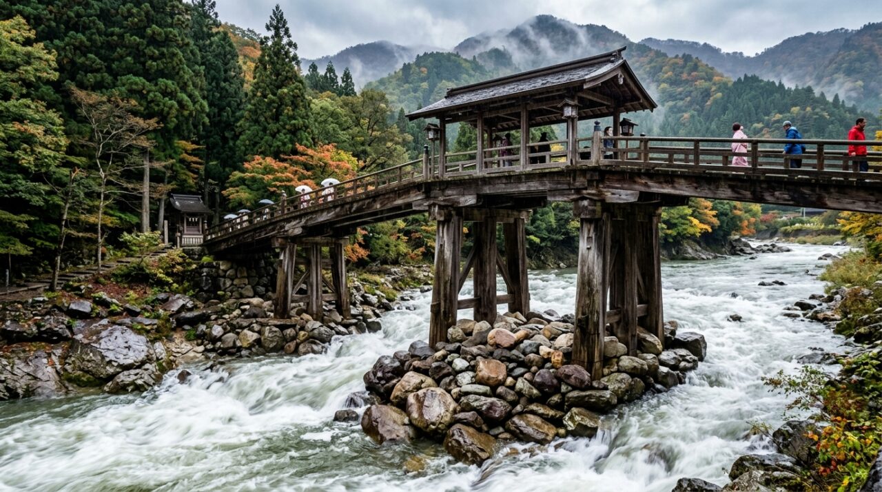 Provérbio japonês do dia, “A ponte que resiste ao rio não é a que desafia a corrente, mas a que aprende onde apoiar seus pilares”. Lições sobre estratégia, paciência e por que escolher bem onde se apoiar evita quedas maiores