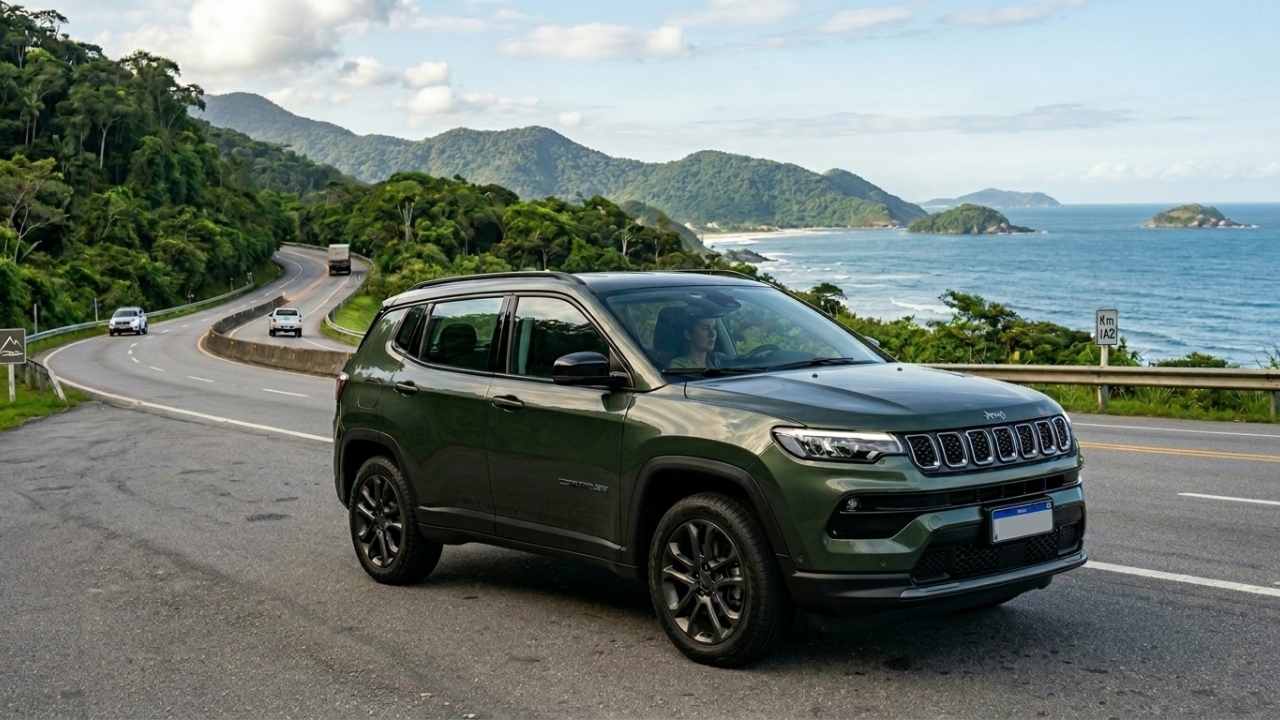 Jeep Compass híbrido 2028: o SUV da Stellantis que promete virar o jogo no Brasil