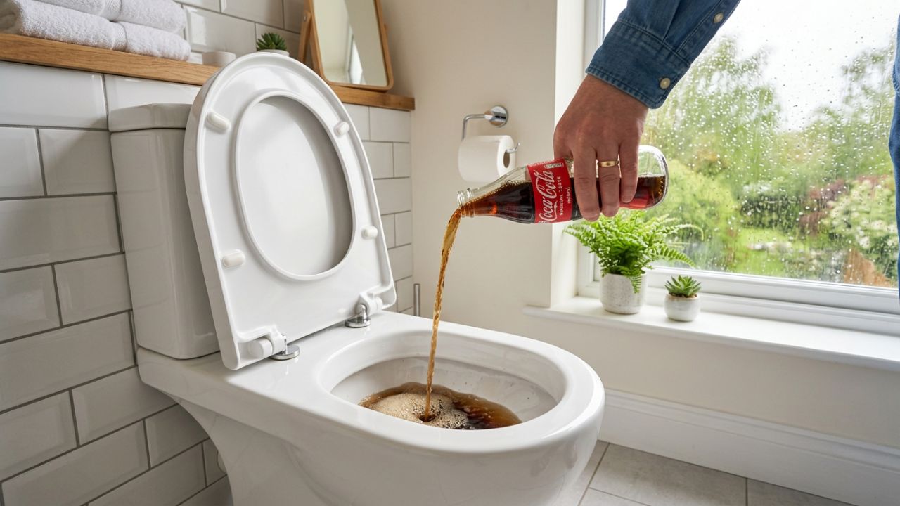 Jogar refrigerante de cola no vaso sanitário: para que serve e quando é recomendado