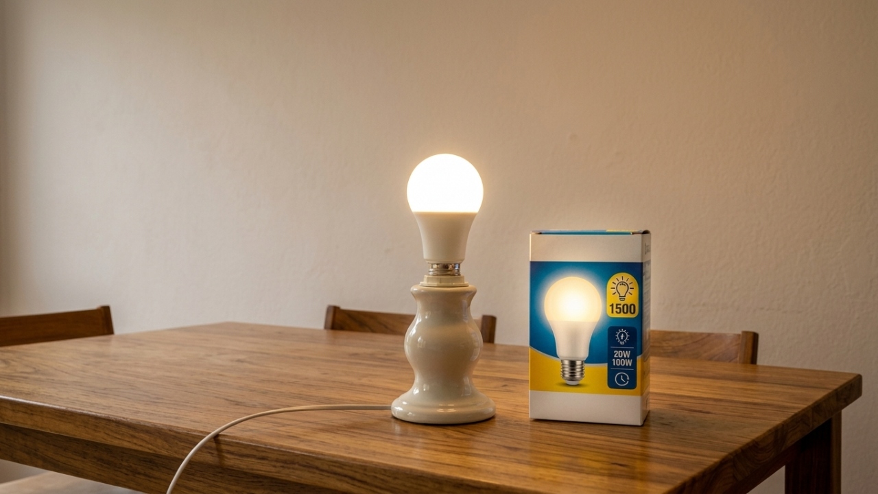 Adeus watts como referência: esse número mostra se a lâmpada LED vai iluminar de verdade