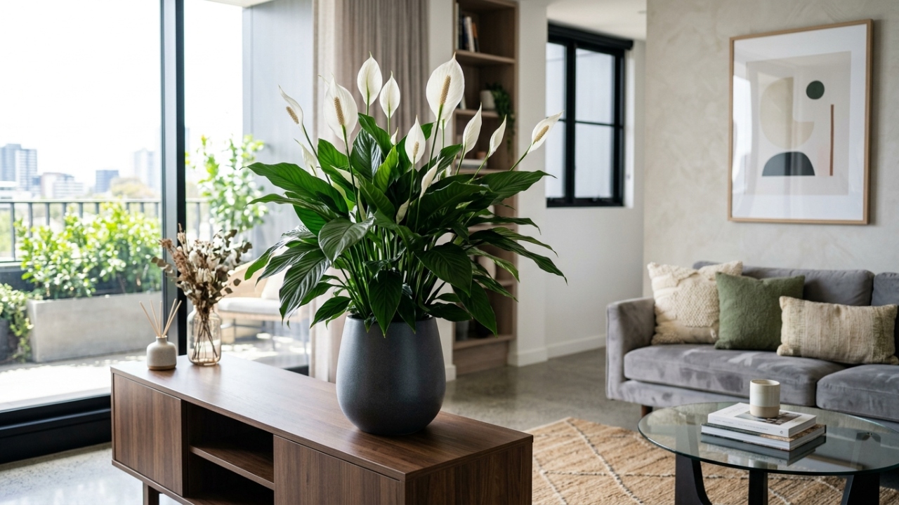 A planta para sala e quarto que também vai bem no banheiro e deixa tudo mais elegante