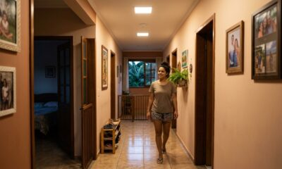 Luz automática em corredores evita desperdício e facilita a circulação dentro de casa