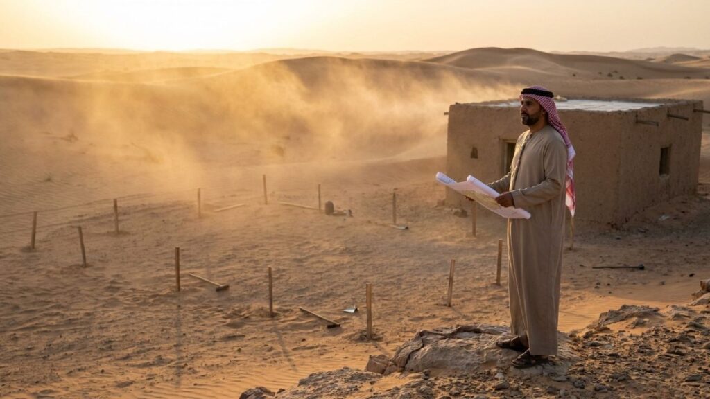 Provérbio árabe do dia: “Antes de construir sua casa, observe o vento, a areia e o sol, porque até a melhor parede cai quando ignora o lugar onde foi erguida”. Lições sobre escolhas e por que a pressa pode virar arrependimento