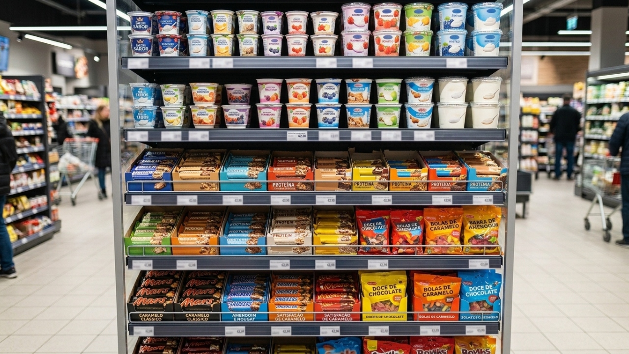 Produtos proteicos invadiram o mercado: quando fazem sentido e quando viram sobremesa disfarçada