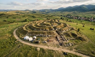 Megaestrutura pré-histórica encontrada na Romênia intriga arqueólogos