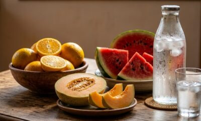 Hidratação no calor pode melhorar com frutas simples que muita gente já tem em casa