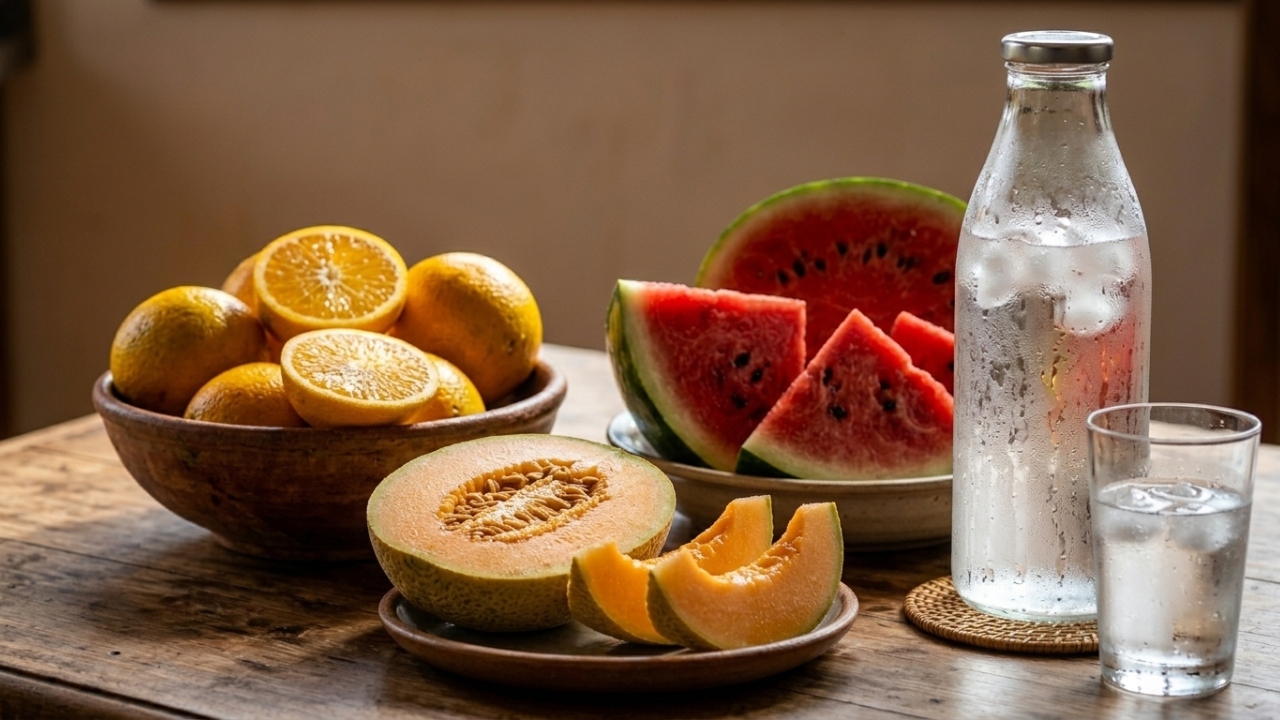 Hidratação no calor pode melhorar com frutas simples que muita gente já tem em casa