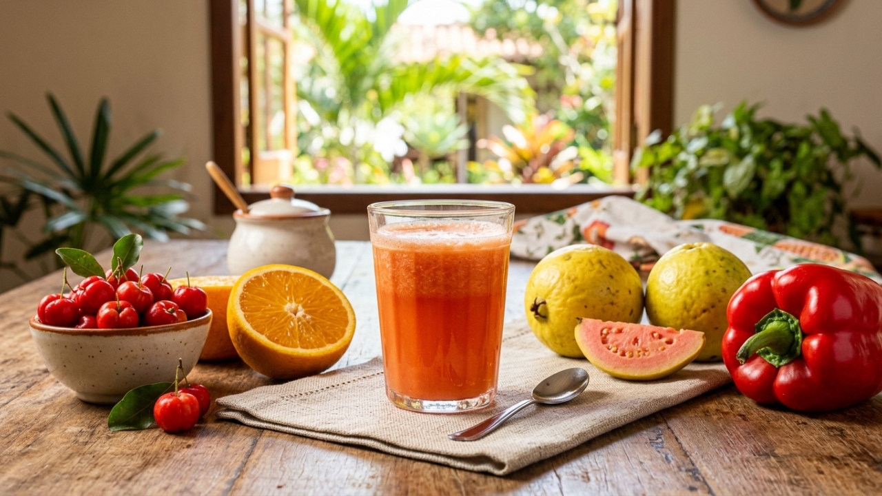Como reforçar a vitamina C na rotina sem depender apenas de kiwi ou suplementos