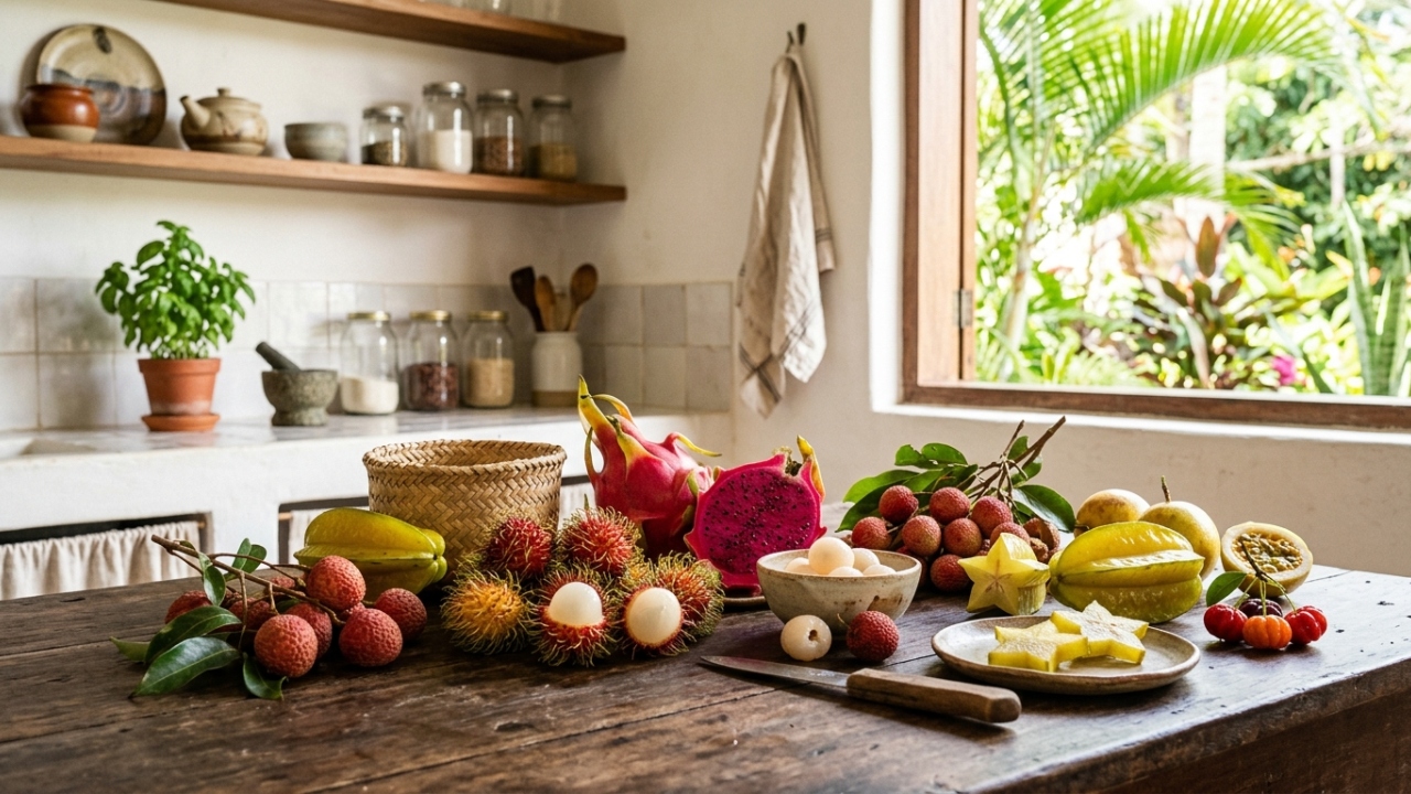 As frutas exóticas e seus benefícios surpreendentes que muita gente ainda não conhece