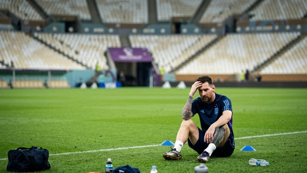 Resultado de exames aumenta apreensão envolvendo Lionel Messi às vésperas da Copa do Mundo