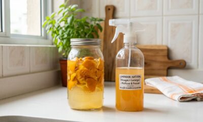 Misturar casca de laranja com vinagre branco: para que serve e por que muita gente guarda essa receita