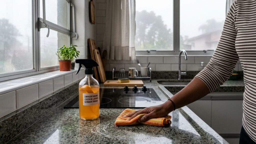 Misturar casca de laranja com vinagre branco: para que serve e por que muita gente guarda essa receita
