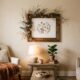 Como transformar galhos secos e molduras em decoração boho chique para sua casa