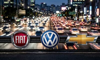 Montadoras como Fiat, Volkswagen e Chevrolet seguem a lei federal em 2026 sobre a obrigatoriedade de 2 novos itens de segurança