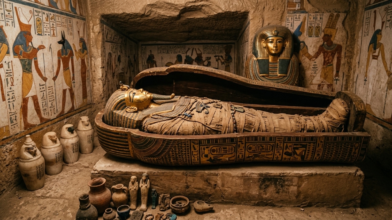 Grande descoberta no Egito revela algo nunca encontrado antes em uma múmia