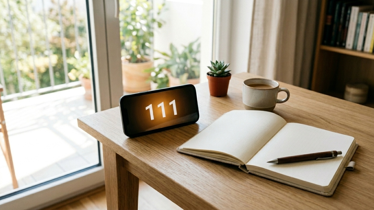 Os números 1 e 111 aparecem quando é hora de tomar iniciativa e começar algo novo
