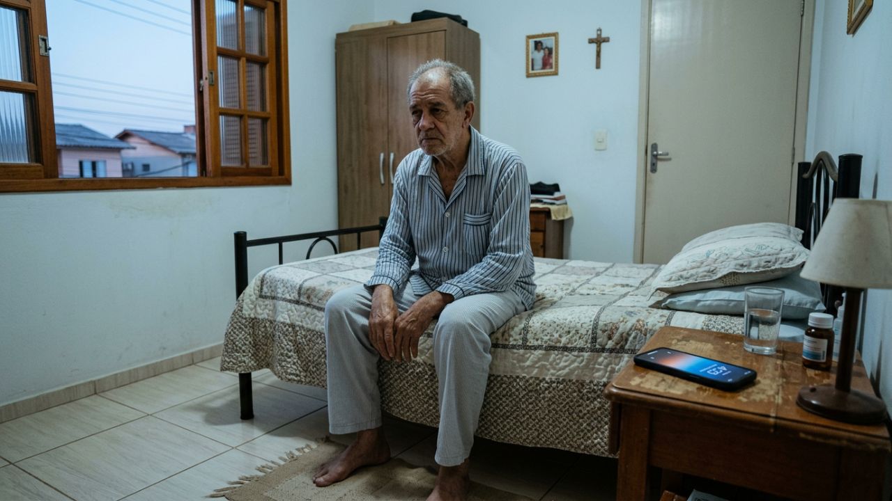 O que muitos idosos fazem à noite e que pode explicar por que acordam cansados