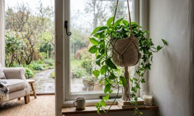 O suporte de plantas em crochê que fez muita gente olhar para a decoração de outro jeito