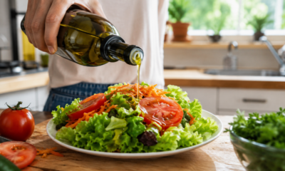 O óleo certo para salada pode mudar tudo: veja 5 opções que fazem mais sentido no prato