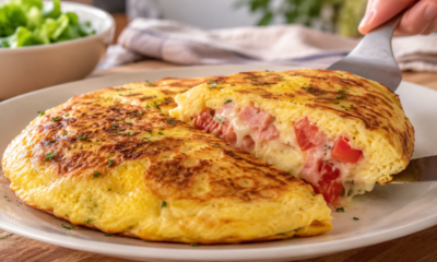 Omelete murcho nunca mais: o ingrediente simples que ajuda a manter volume e textura macia