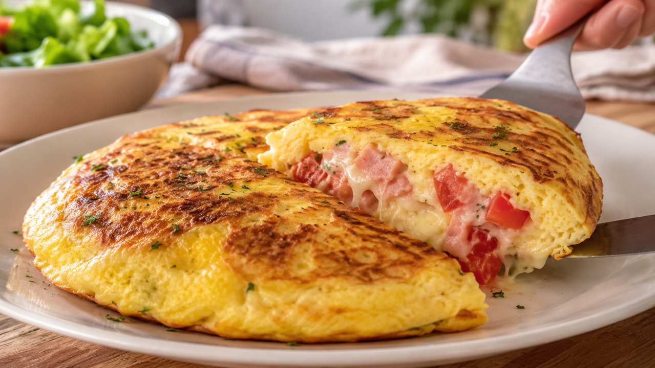 Omelete murcho nunca mais: o ingrediente simples que ajuda a manter volume e textura macia