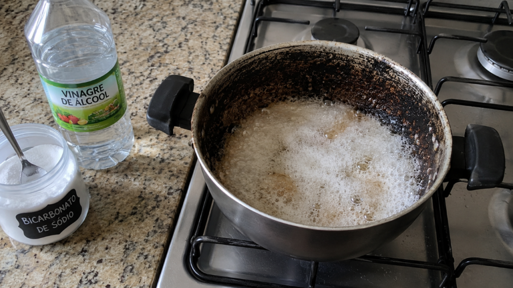Adeus panela queimada: esse método simples de avó solta a sujeira sem esforço exagerado