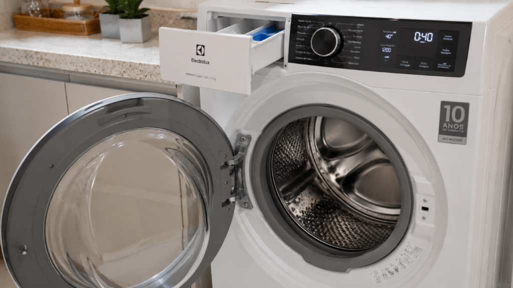 O erro simples que deixa a roupa com cheiro de umidade mesmo depois de sair limpa da máquina