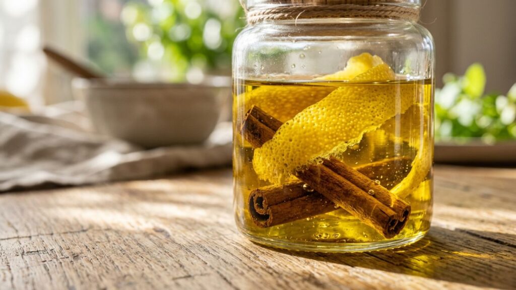 Misturar azeite, raspas de limão e canela: para que serve e quando usar
