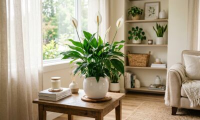 Lírio-da-paz deixa a casa elegante, mas o lugar errado atrapalha a planta