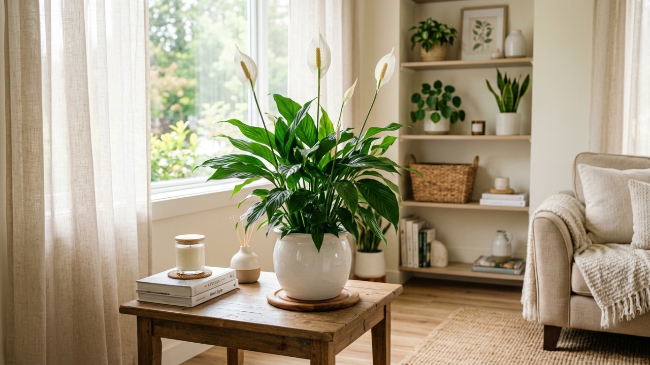 Lírio-da-paz deixa a casa elegante, mas o lugar errado atrapalha a planta