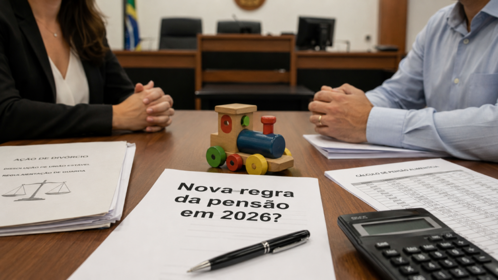 Nova lei do divórcio em 2026 muda regra de pensão e pega ex-maridos de surpresa em todo o Brasil