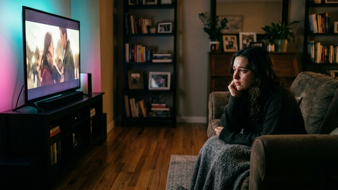 Não é fraqueza: a psicologia explica por que algumas pessoas choram com filmes e músicas