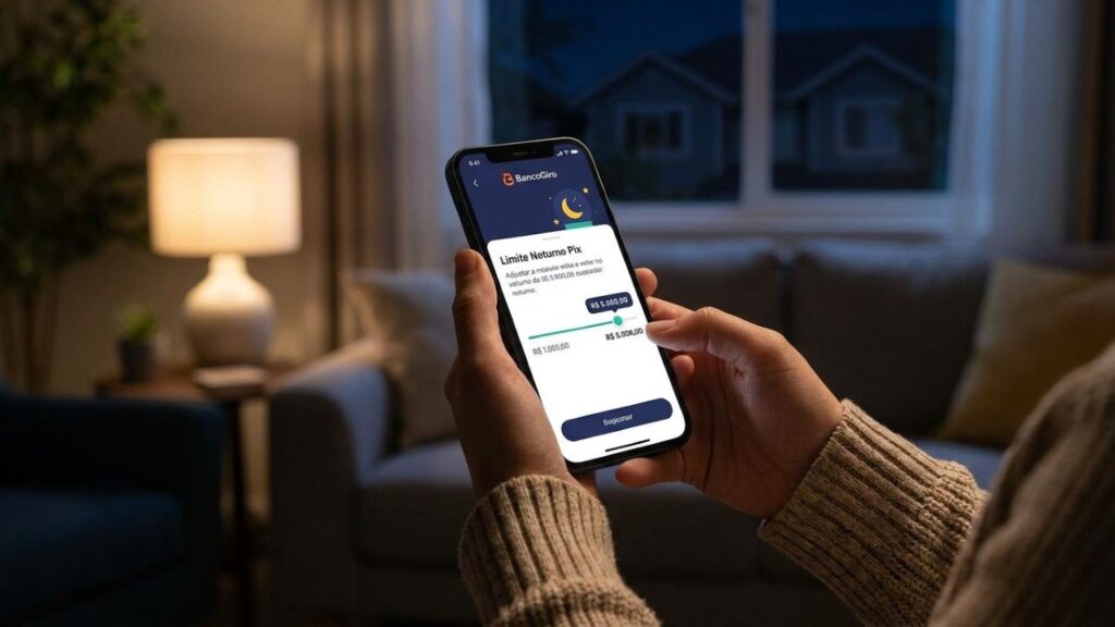 Como aumentar o limite do Pix noturno sem precisar ir até a agência: um ajuste simples no aplicativo do banco