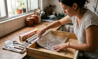Guardar papel alumínio nas gavetas da cozinha: para que serve e quando usar
