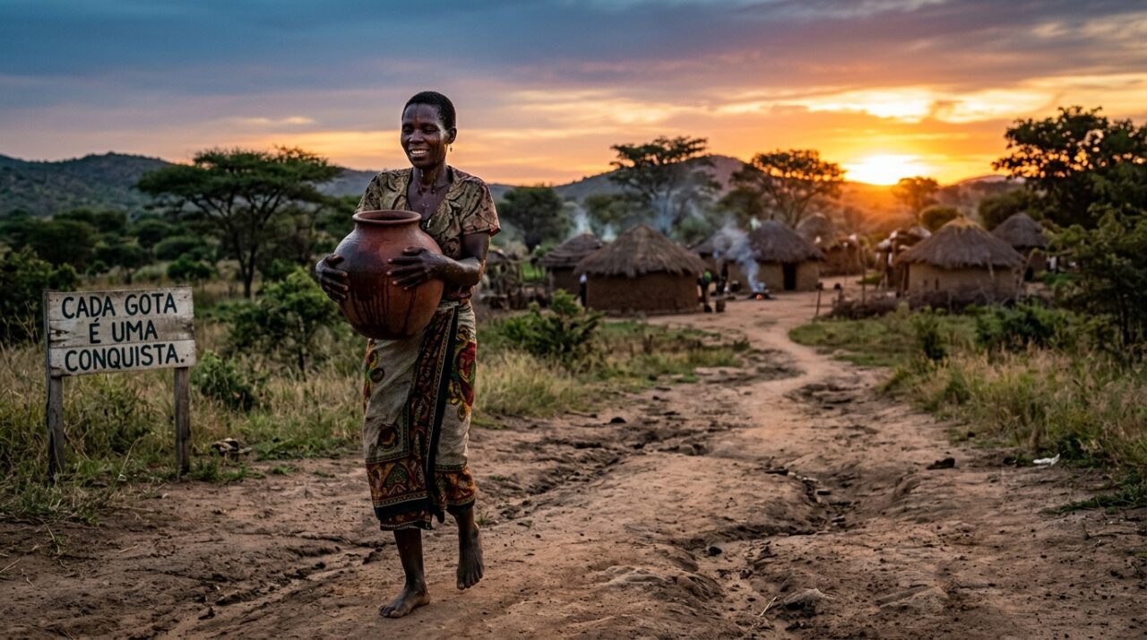 Provérbio africano do dia: "Uma vez que você carrega sua própria água, você se lembrará de tudo..." - lições de vida inspiradoras sobre por que o trabalho árduo faz você valorizar mais tudo e por que o esforço e a luta constroem um caráter forte.