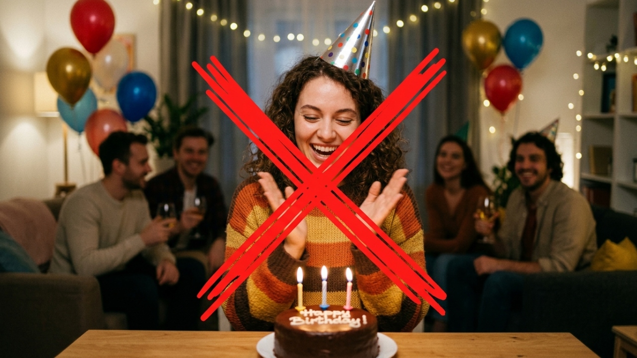 A psicologia afirma que pessoas que nunca comemoram seu aniversário têm pouca necessidade de reconhecimento externo ou uma personalidade muito introspectiva
