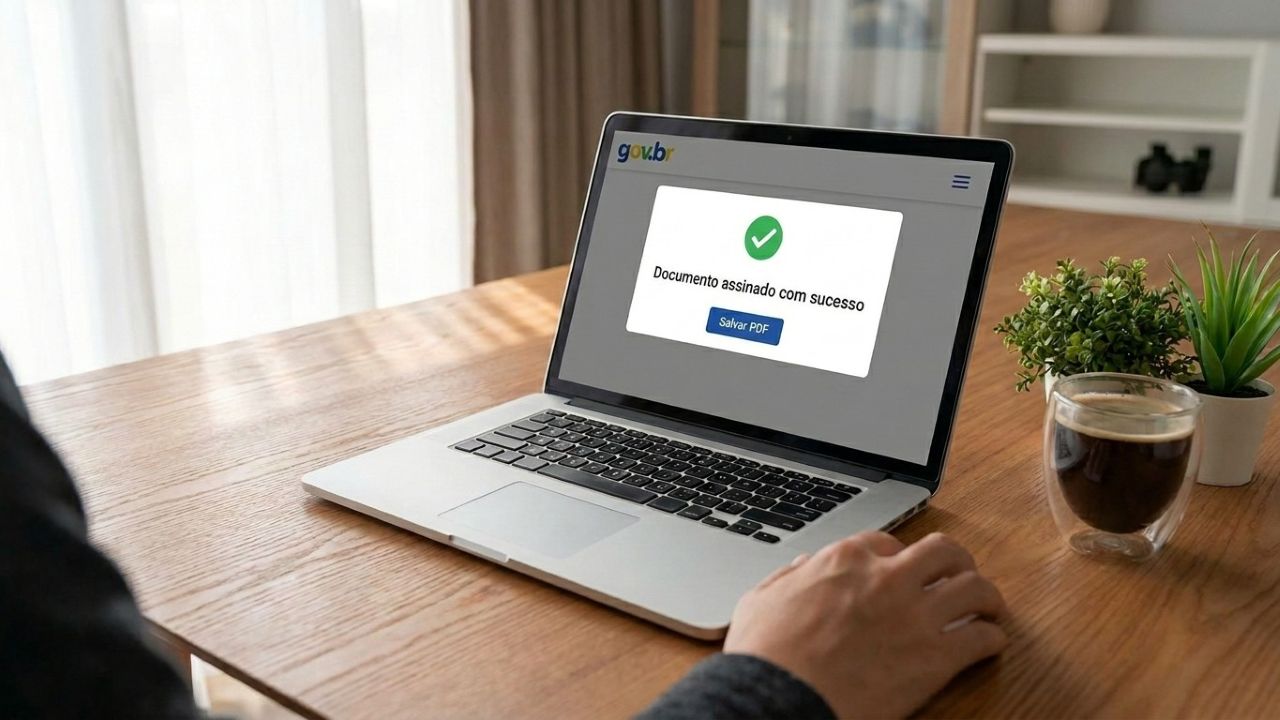 Como assinar documento pelo site do governo sem gastar papel e sem sair de casa