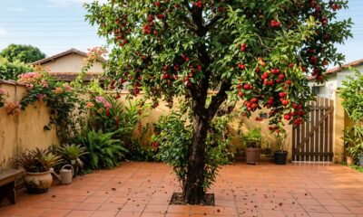 Essa árvore frutífera é fácil de plantar, não racha o piso do seu jardim e da frutos doces