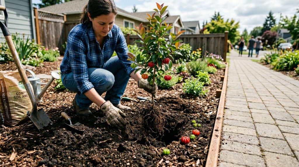 Essa árvore frutífera é fácil de plantar, não racha o piso do seu jardim e da frutos doces