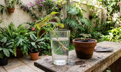 Mudas por estaquia ajudam a multiplicar plantas sem comprar novas espécies