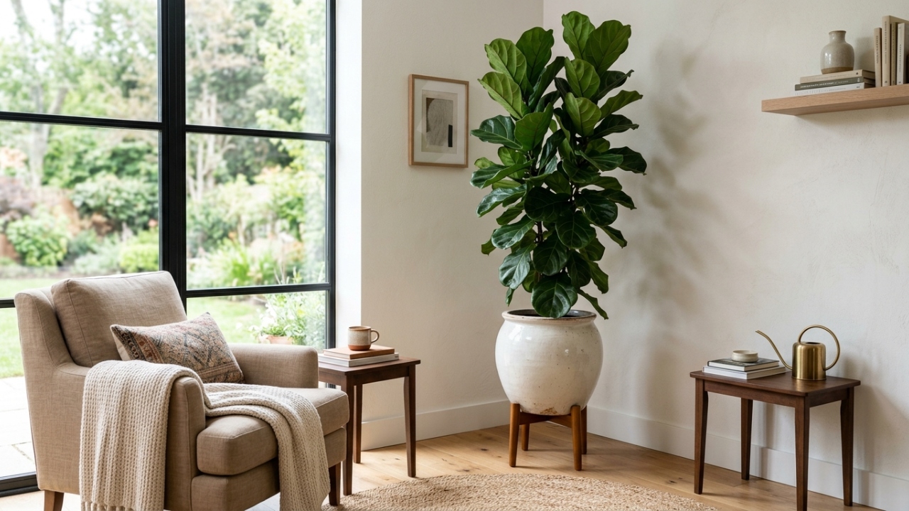Plantas altas para sala preenchem cantos vazios e mudam o ambiente