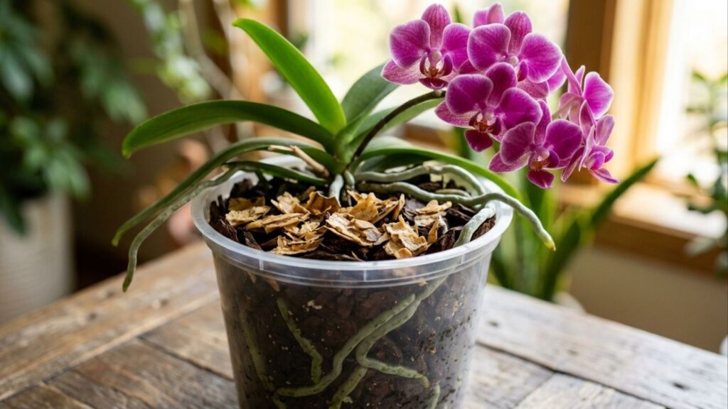 Por que colocar casca de banana no vaso da orquídea: o segredo para floração intensa