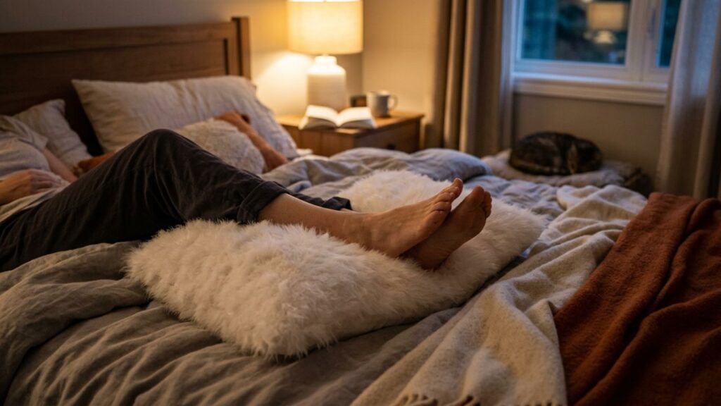 Faça isso nos pés antes de dormir e veja o que acontece